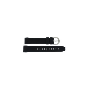 Uhrenarmband Swiss Military Hanowa 6-6221.04.007 Kautschuk Schwarz 18mm