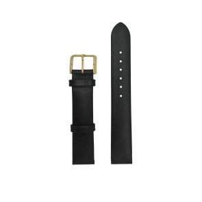 Uhrenarmband Rado R40605195 / 07.08749.10 / R070874910 / R070874910 Leder Schwarz 17mm