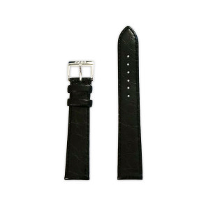 Uhrenarmband Rado 07.08847.10 Leder Schwarz 18mm