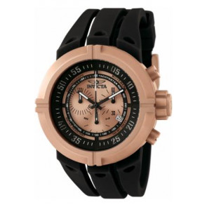 Uhrenarmband Invicta 0849 (	0849.01) Kautschuk Schwarz