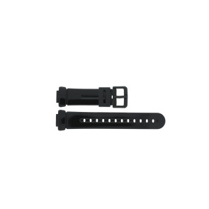 Casio Uhrenarmband 10162886 Baby-G Kunststoff Schwarz 14mm