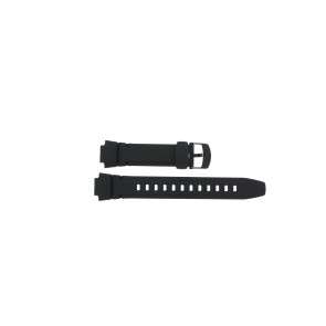 Casio Uhrenarmband 10212268 Kunststoff Schwarz 14mm