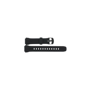 Uhrenarmband Casio WV-58A / WV-58 / WV-M60 / 10243173 Kautschuk Schwarz 18mm