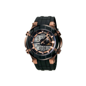 Uhrenarmband Casio EFX-700 / 10350805 Kunststoff Schwarz 15mm
