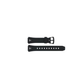 Casio Uhrenarmband 10360825 Gummi Schwarz 16mm