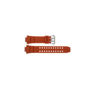 Casio Uhrenarmband 10370830 Kunststoff Orange 14mm 