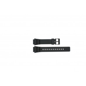 Casio Uhrenarmband MRW-200h / 10393907 Kunststoff Schwarz 18mm