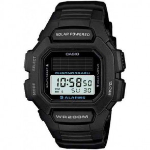 Casio Uhrenarmband 10395874 Kunststoff Schwarz 16mm