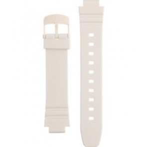 Casio Uhrenarmband LRW-250H-7BV - LRW-250H-9A1V - LRW-250H-4AV -LRW-250H-9A2V / 10435836 Kunststoff Weiss 12mm