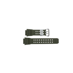 Uhrenarmband Casio GW-9400-3 (10455203 ) Stahl/Silikon Grün 19mm