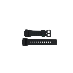 Casio Uhrenarmband 10462707 Kunststoff Schwarz 18mm 