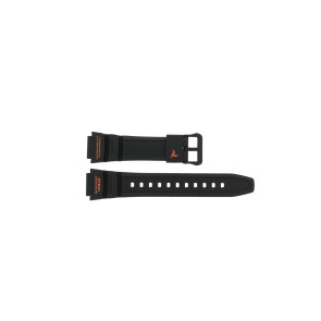Uhrenarmband Casio SGW-450H-2B SGW 450H 450 Kunststoff Schwarz 18mm