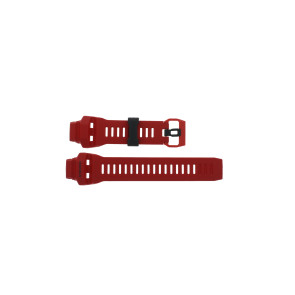 Uhrenarmband Casio GBD-H1000 / GBD-H1000-4 Kautschuk Rot 21mm