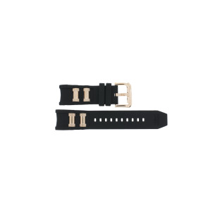 Uhrenarmband Invicta 1090.01 Kautschuk Schwarz