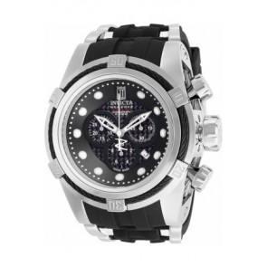 Uhrenarmband Invicta 12954.01 Kautschuk Schwarz