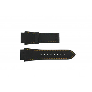 Uhrenarmband Lotus 15321-C Leder Schwarz 22mm