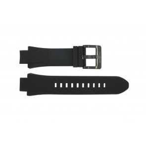 Uhrenarmband Invicta 15397 / 15397.01	 Kautschuk Schwarz 18mm