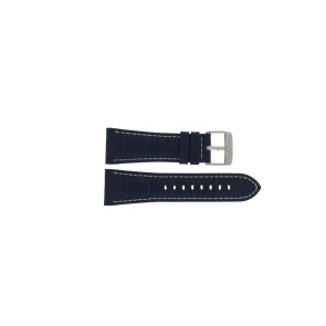 Uhrenarmband Lotus 15411-3 Leder Blau 28mm