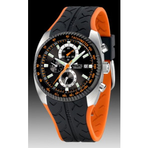 Lotus Uhrenarmband 15423-2 Kautschuk Schwarz