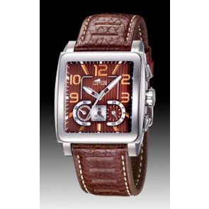 Uhrenarmband Lotus 15532-5 Leder Braun 26mm