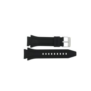 Uhrenarmband Lotus 15754 / 15755 / 15756-1 / 15756-F Kautschuk Schwarz 22mm
