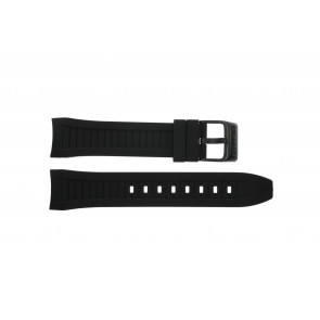 Uhrenarmband Lotus 15678-1 / 15678-2 Kautschuk Schwarz 23mm