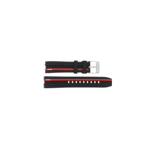 Uhrenarmband Lotus 15881-3 Kautschuk Schwarz 22mm