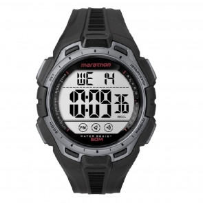 Uhrenarmband Timex 5K94600 Silikon Schwarz 27mm