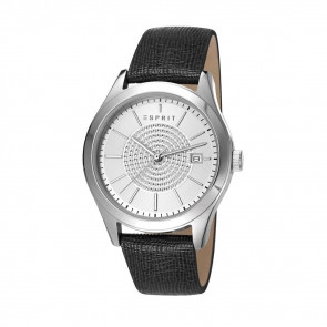 Uhrenarmband Esprit ES107792001 Leder Schwarz 18mm