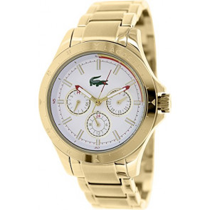 Lacoste Uhrenarmband 2000841 / LC-74-3-34-2500 Metall Vergoldet 18mm