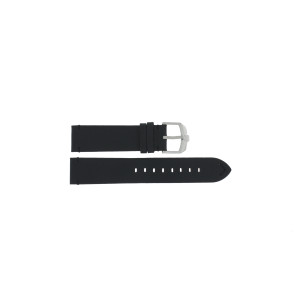 Uhrenarmband Swiss Military Hanowa 2100401 / SMSGA2100401 Leder Schwarz 21mm