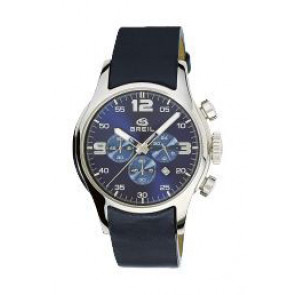 Uhrenarmband Breil 2519774100 Leder Blau 20mm