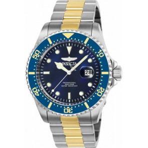 Uhrenarmband Invicta 25716.01 Stahl Zweifarbig 22mm