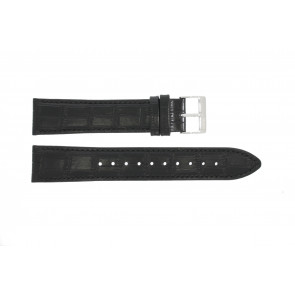 Uhrenarmband Hugo Boss HB-286-1-14-2893 / HB1513369 Kroko leder Dunkelbraun 20mm