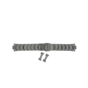 Uhrenarmband Seiko 7S36-01E0 / SKZ209J1 / 3319JG Rostfreier Stahl Stahl 22mm