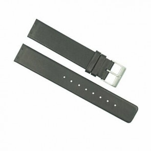 Uhrenarmband Skagen 355LSLB Leder Schwarz 22mm