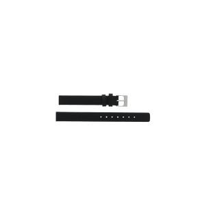 Uhrenarmband Skagen 358XSSLBC / 271SSLB / 358XSSLB / 358XSSLBB / 358XSSLBD Leder Schwarz 12mm