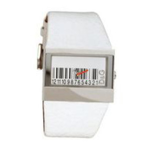 Uhrenarmband Dolce & Gabbana 3719240394 Leder Weiss 35mm