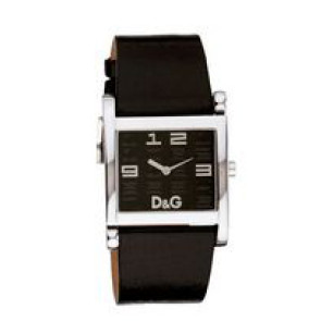 Uhrenarmband Dolce & Gabbana 3719240462 Leder Schwarz 21mm