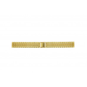 Uhrenarmband Universal 41559.1.16 Stahl Vergoldet 16mm