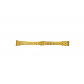 Uhrenarmband Universal 42522.5.16 Stahl Vergoldet 16mm