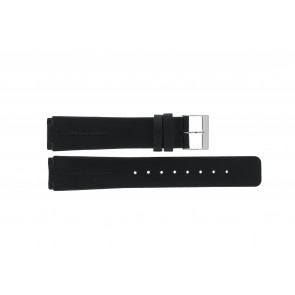 Skagen Uhrenarmband 433LSLB Leder Schwarz 20mm