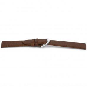 Uhrenarmband Universal G455 Leder Braun 20mm