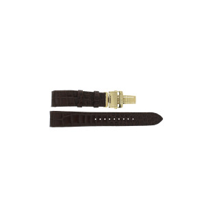 Uhrenarmband Seiko 6A32-00R0 / SNQ118P1 / 4A071KL Leder Braun 21mm