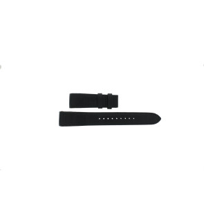Uhrenarmband Seiko 4A072JL / 6G34-00E0 / 7T86-0AA0 Leder Schwarz 21mm