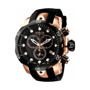 Invicta Uhrenarmband 5733 / 5733.01 Kautschuk Schwarz