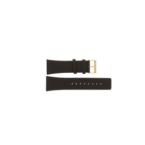 Uhrenarmband Skagen 584LRLM Leder Braun 28mm