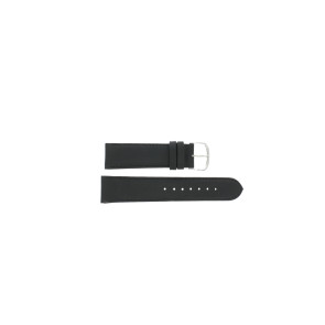 Uhrenarmband Universal 61215B.10.22 Leder Schwarz 22mm