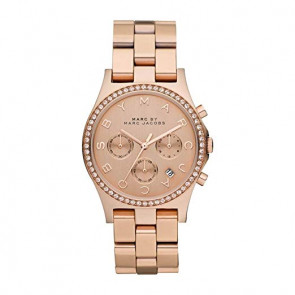 Uhrenarmband Marc by Marc Jacobs MBM3118 Stahl Rosé 20mm