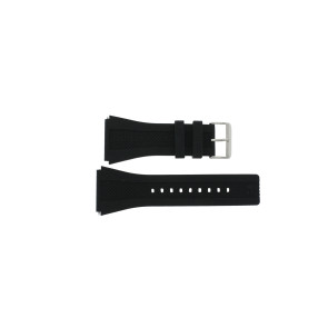 Uhrenarmband Hugo Boss 659302362 / 1512697 / 1512705 Kautschuk Schwarz 31mm